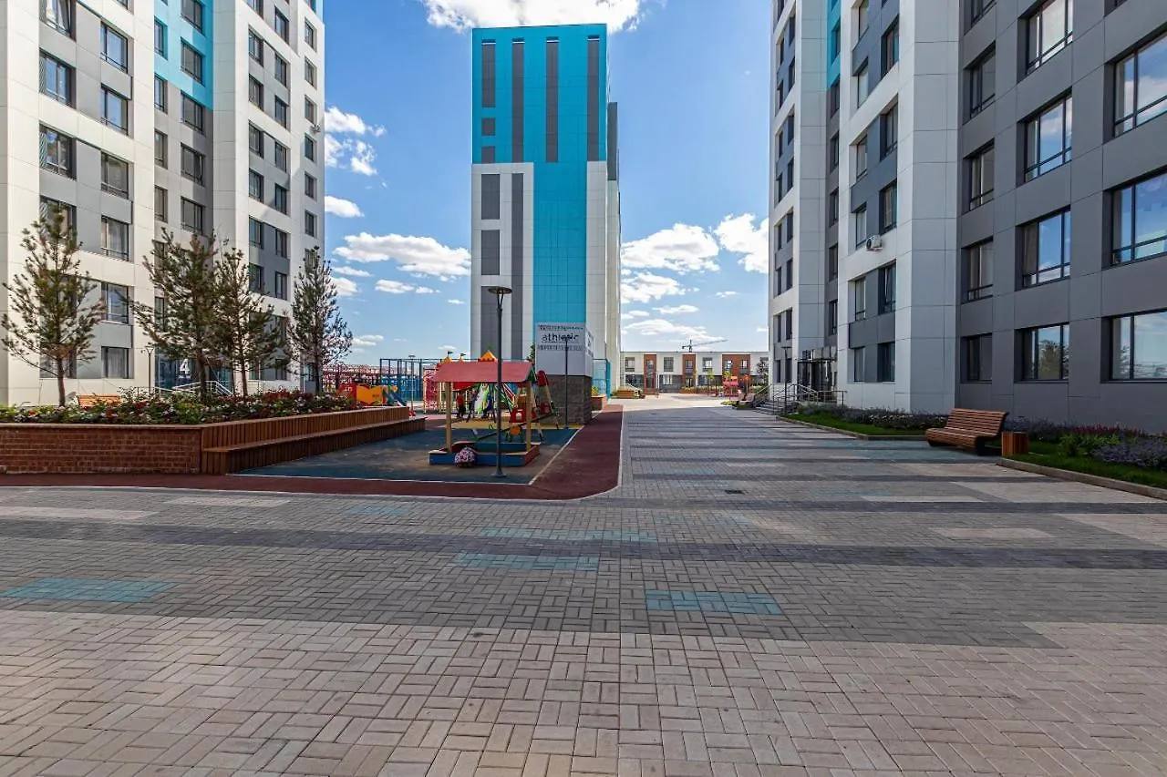 Яркая Квартира В Жилом Комплексе Athletic Apartment Nur-Sultan