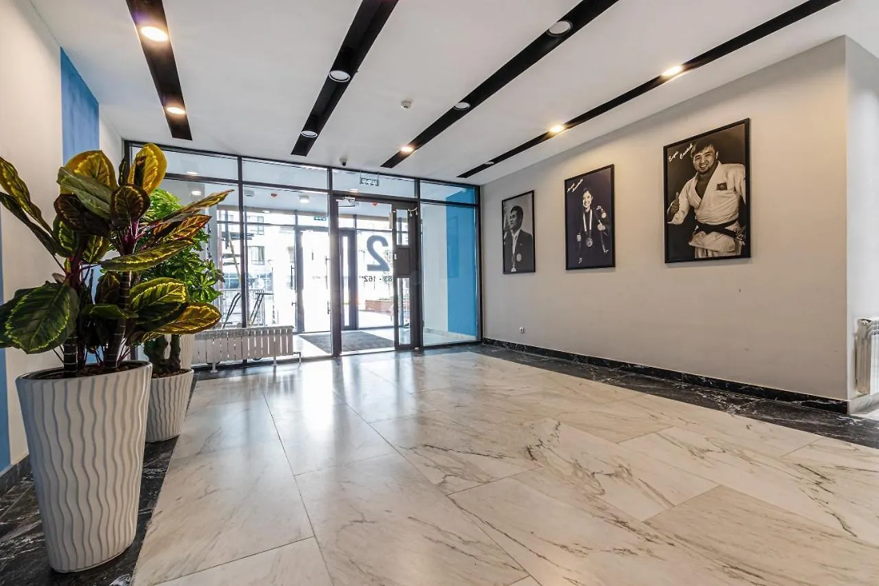 Яркая Квартира В Жилом Комплексе Athletic Apartment Nur-Sultan  Kazakhstan